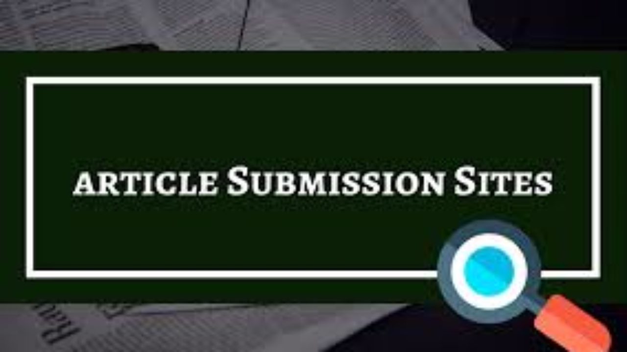what are article submission sites