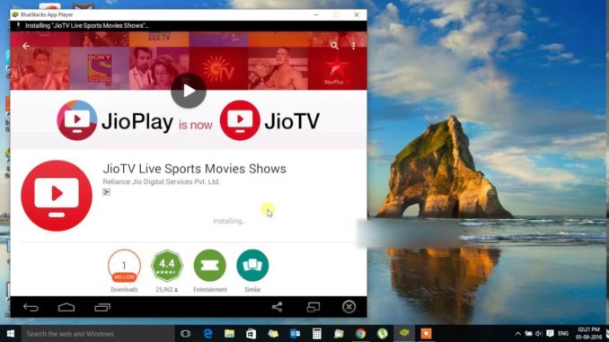 Jio Live TV App for PC/Laptop |Windows 7,8,10 |Free Download - DailyList