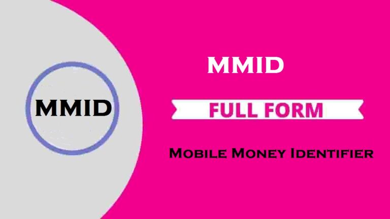 Full Form Of MMID in Banking