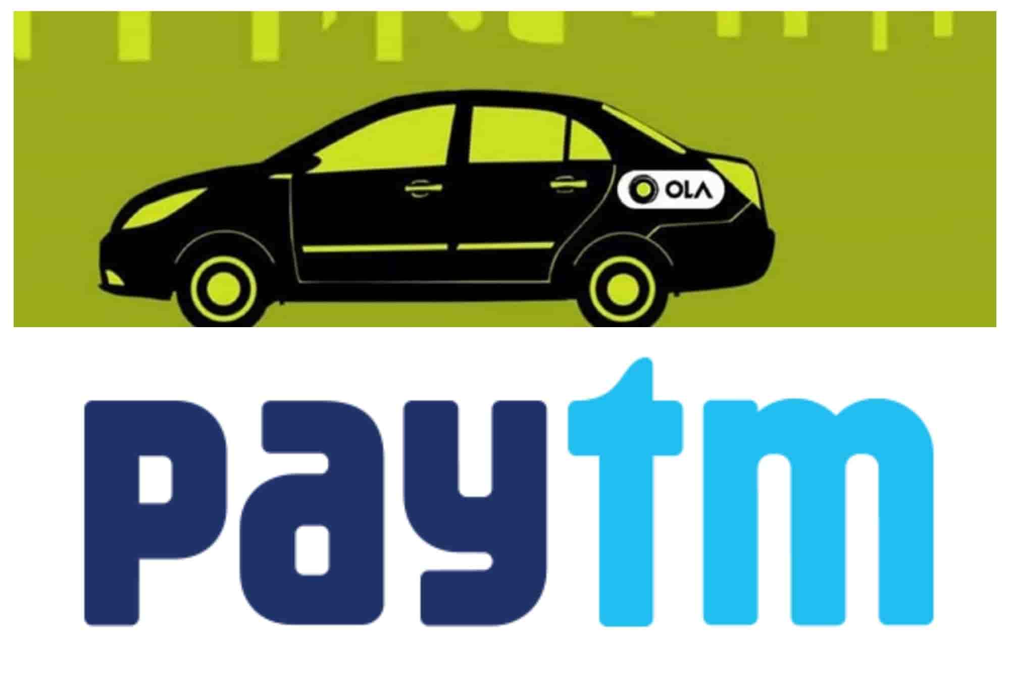 how to pay ola using paytm