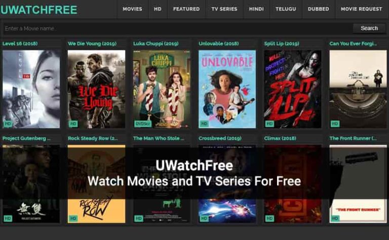 uwatchfree movies Download