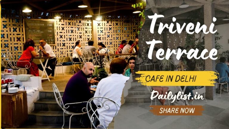 Triveni Terrace Cafe in Mandi House