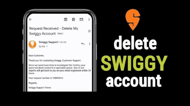 How to Delete Swiggy Account